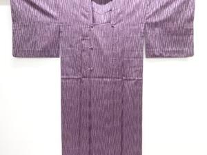 雨縞模様織出し雨コート